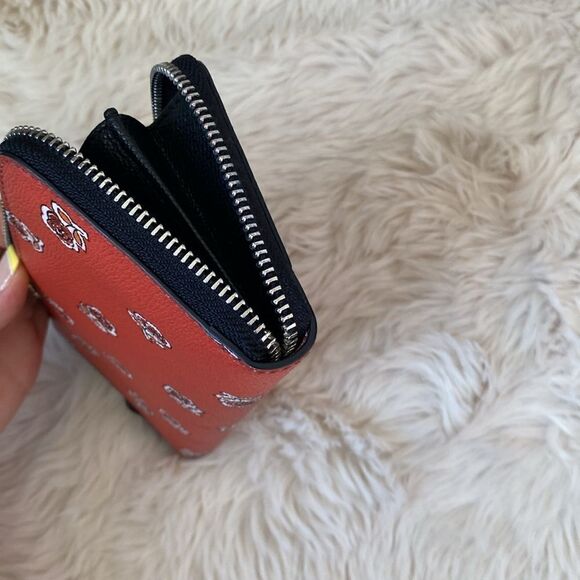 Coach Rose Floral Patter Long Zippy Wallet - Picture 13 of 16